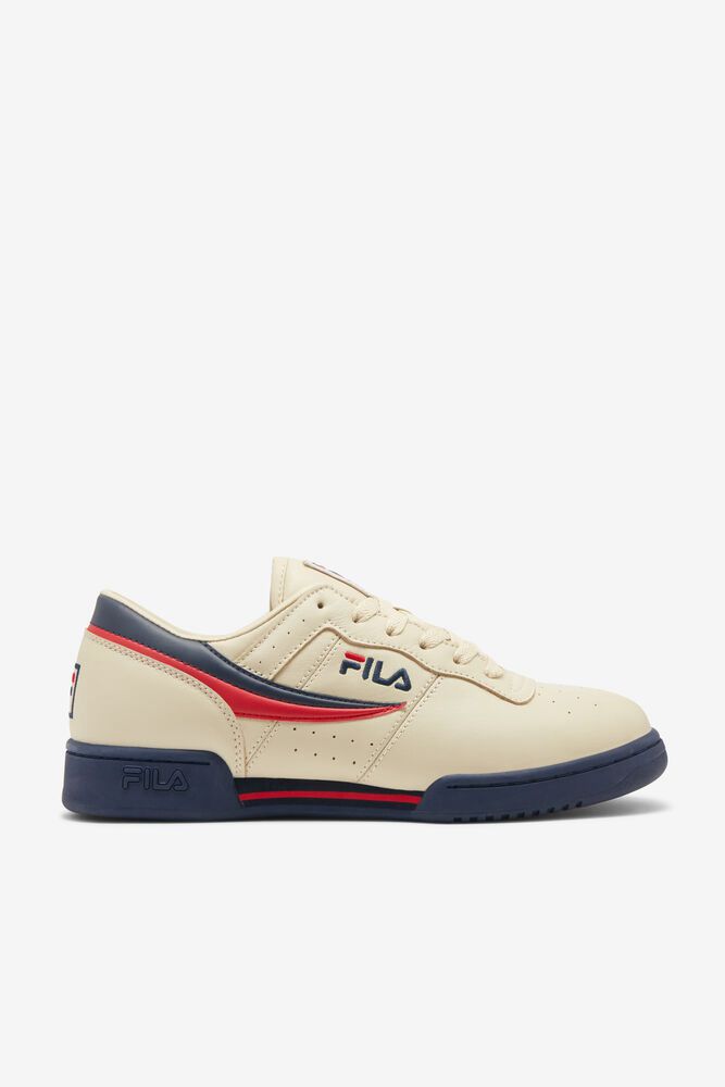 Fila Tenisky Panske Original Fitness Biele - HSOAE7820